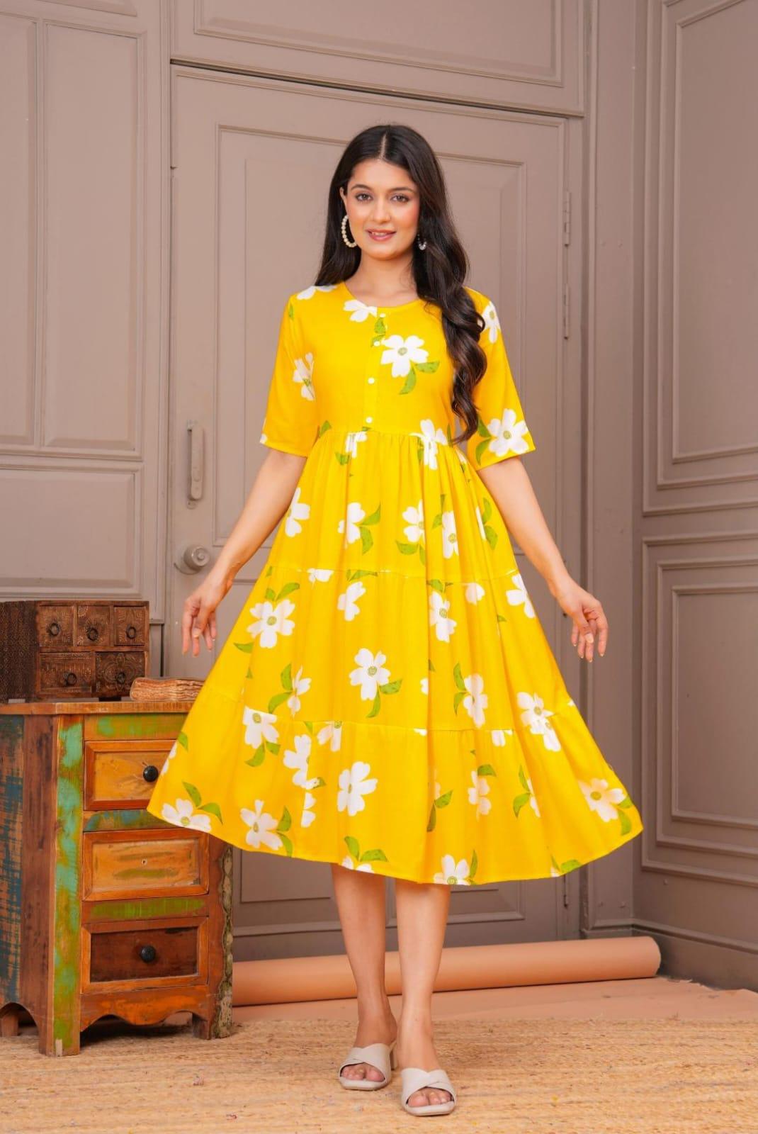Sunny Day Floral Dress