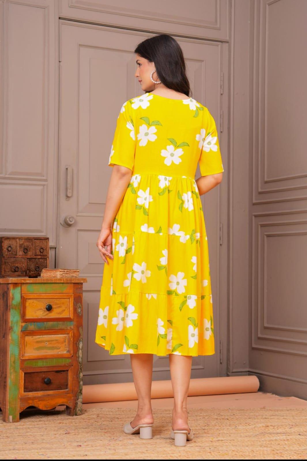 Sunny Day Floral Dress