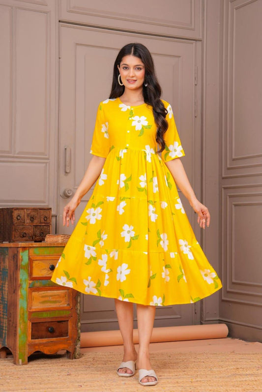 Sunny Day Floral Dress
