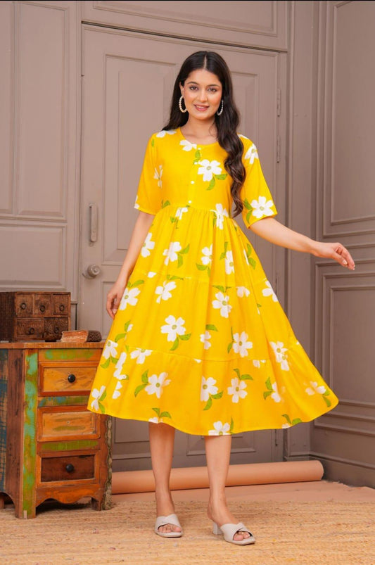 Sunny Day Floral Dress